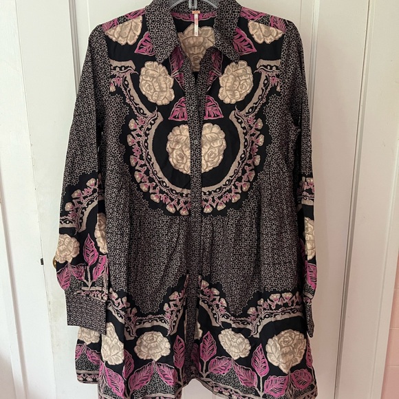 Free People Shirt Dress - Picture 1 of 7